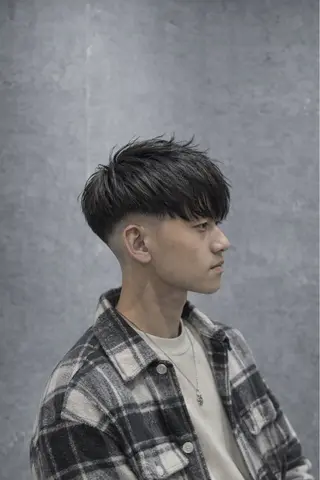 ショート メンズ 三浦 翔太のヘアスタイル