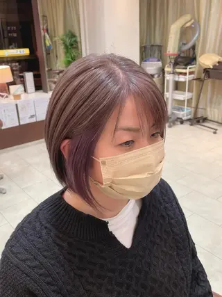 ショート 'comma rinkaのヘアスタイル