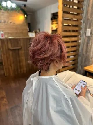 ショート ヘアアレンジ Luzir⭐︎ GEN⭐︎のヘアスタイル
