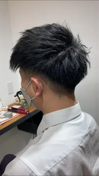 ショート 長山 拓洋のヘアスタイル