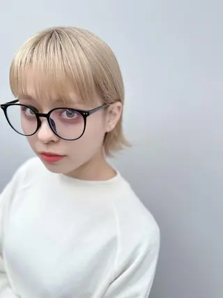 ショート 元住吉プランツヘアー ☘️まるやま☘️のヘアスタイル