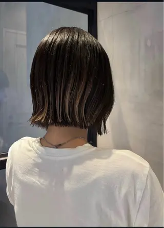ショート カラー ヘアアレンジ キッズ 栄💗レイヤー｜ショ ートカット｜haruのヘアスタイル