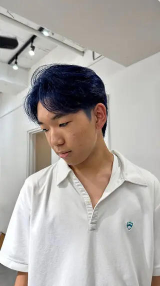 ショート カラー メンズ メンズカット🌟 YUNAのヘアスタイル
