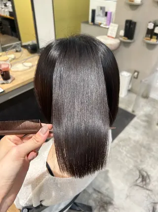 ショート パーマ hubhair レイヤー/透明感のヘアスタイル