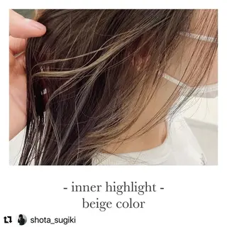 セミロング SHOTA SUGIKIのヘアスタイル