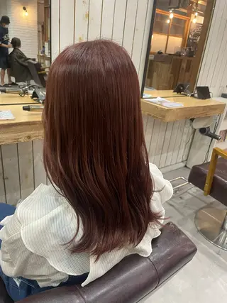 ロング 今村 詩のヘアスタイル