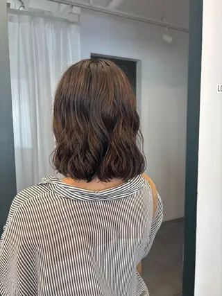 ミディアム パーマ ハードパーマ Rico💜のヘアスタイル