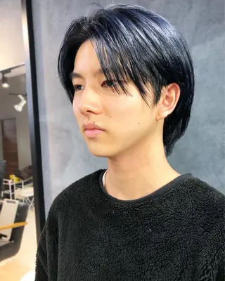 カラー ヘアアレンジ メンズ メンズ特化✂️栗原 侑也のヘアスタイル