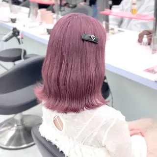 セミロング カラー ‎🎀HONOKA 🎀／似合わせカラーのヘアスタイル