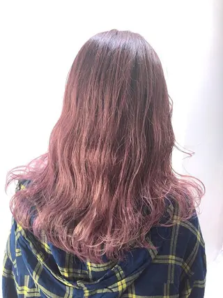 ロング カラー パーマ ヘアアレンジ キッズ ネイル マツエク・マツパ HORN hairsalonのその他イメージ