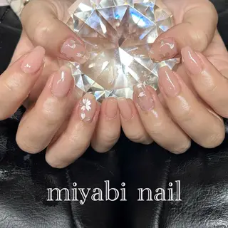 ネイル miyabi nail 桂川駅近くのネイルデザイン