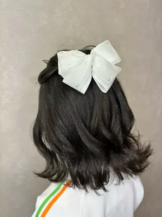 ミディアム エクステ*美髪サロン KR2S河内長野店長のヘアスタイル