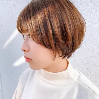 ショート カラー 中川 竜誠のヘアスタイル