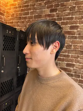 ショート カラー パーマ ヘアアレンジ メンズ キッズ ネイル マツエク・マツパ アイブロウ 久木原 ゆりのヘアスタイル