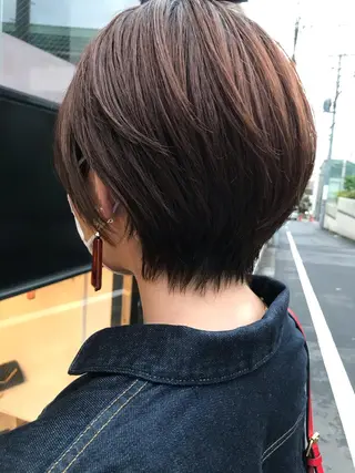 ショート シンプル+αな デザインを 松崎陸のヘアスタイル
