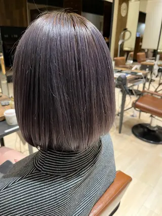 ミディアム レイヤー/艶感カラー /LILICAのヘアスタイル