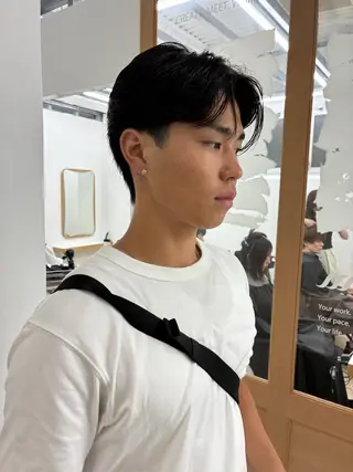 メンズ メンズカット パーマ[佐橋]のヘアスタイル