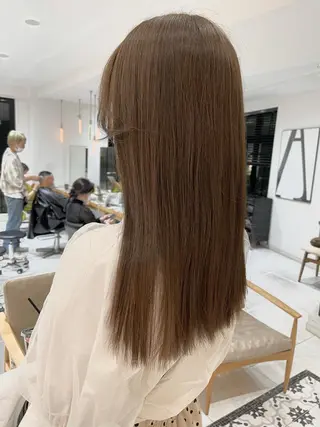 ロング カラー 透明感カラー/ レイヤー🤎mamiのヘアスタイル