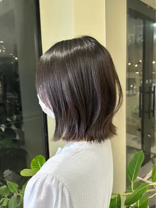 ショート カラー 透明感カラー🌿 グレージュ🐺陽介のヘアスタイル
