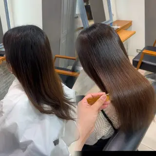 ロング 🩶【巻ける縮毛 矯正】🩶蘭のヘアスタイル