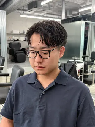 ショート メンズ 眞鍋恭輔 本日空きありのヘアスタイル