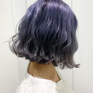 ミディアム カラー i'll 未空のヘアスタイル