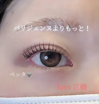 マツエク・マツパ 束感まつパㅣパリエク ㅣfors🤍らぎのマツエク・マツパデザイン