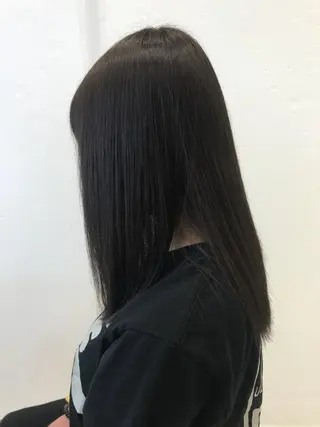 ミディアム カラー 髪質改善カラーリスト /根本雄貴のヘアスタイル