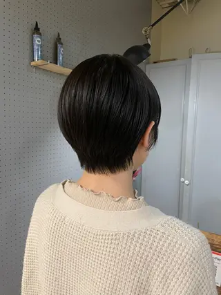 ショート 🤩噂のMr.髪ポジ ティブ®️yu🤩のヘアスタイル