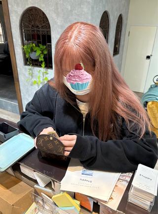 カラー Lyajitto♫ りこのヘアスタイル