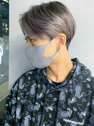 ミディアム カラー ITbyALBUM 中野店のヘアスタイル