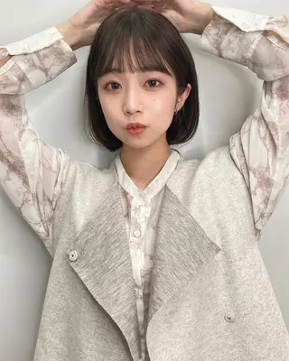 ショート hanae 福岡/ 西新美容室のヘアスタイル