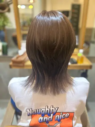 ショート カラー 若狭 彩花のヘアスタイル