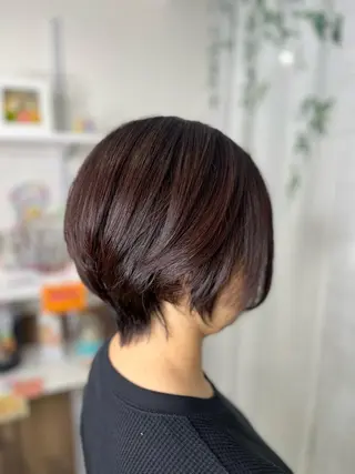 ショート 河野 有希のヘアスタイル