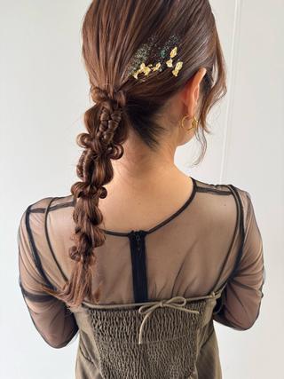 ヘアアレンジ アオトソラ いしざかのヘアスタイル