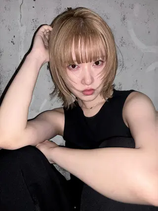 ミディアム ボブ/ヘアセット 結婚式卒業式アレンジのヘアスタイル