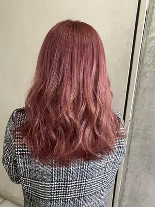 セミロング カラー 清村 和音のヘアスタイル