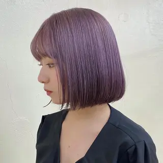 ミディアム ブリーチカラー 🩵MIZUKIのヘアスタイル