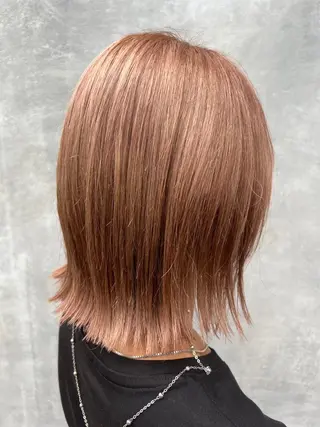 ミディアム 三嶋 陽友のヘアスタイル