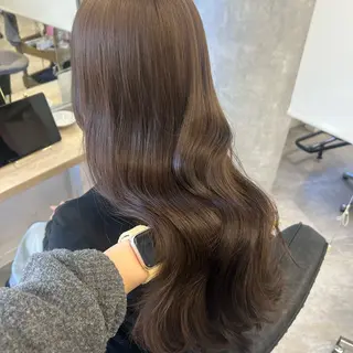 ロング カラー otoha✳︎ くすみ艶カラーのヘアスタイル