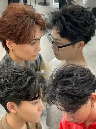カラー パーマ メンズ 札幌メンズ指名 No. 1/光👑のヘアスタイル