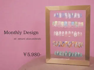 ネイル amore心斎橋店 さちかのネイルデザイン