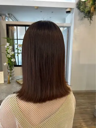 ミディアム sato ayaka |透明感カラー🫧のヘアスタイル