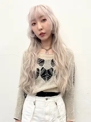 セミロング カラー HARU//原宿🤍 リピート率NO.1のヘアスタイル