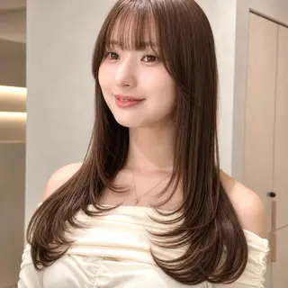 ロング 縮毛矯正/艶髪🦋 髪質改善　ゆうとのヘアスタイル