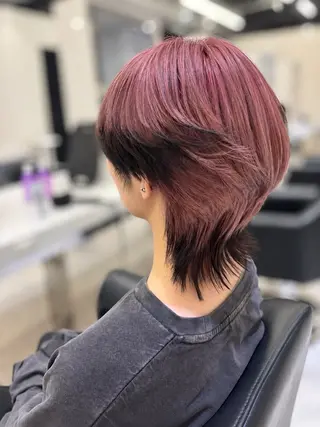 ショート カラー 山田 ひかりのヘアスタイル