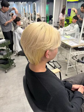 ショート メンズ メンズカット/派手髪 特化Lilica💥のヘアスタイル