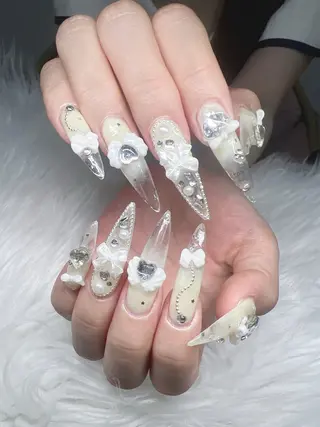 ネイル Lee Nails チップ長さだし専門店のネイルデザイン