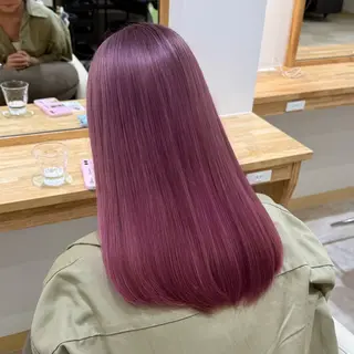 ロング カラー 柔らかいbeige ¦韓国¦🩰マユ🩰のヘアスタイル