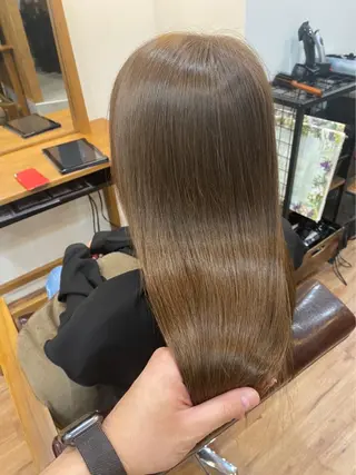 ロング 髪質改善&縮毛矯正 カット/soyaのヘアスタイル